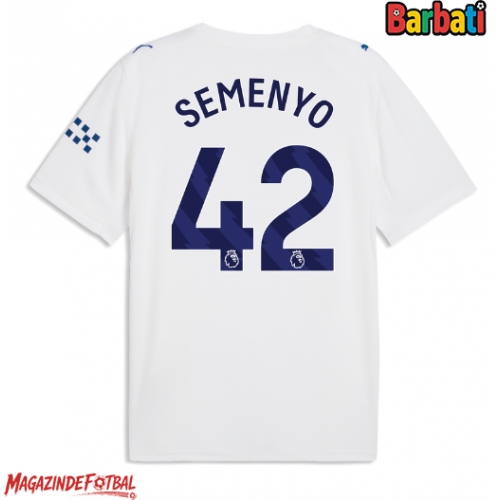 Manchester City Antoine Semenyo #42 Tricou Fotbal Replică 2026-27 Barbati Treilea Manchester City Antoine Semenyo #42 Tricou Fotbal Replică 2026-27 Barbati Treilea